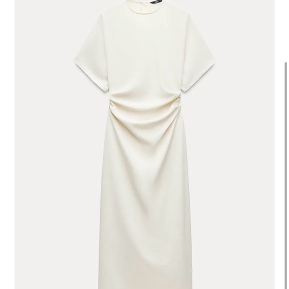 Zara Dresses & Skirts - Zara White Midi Dress